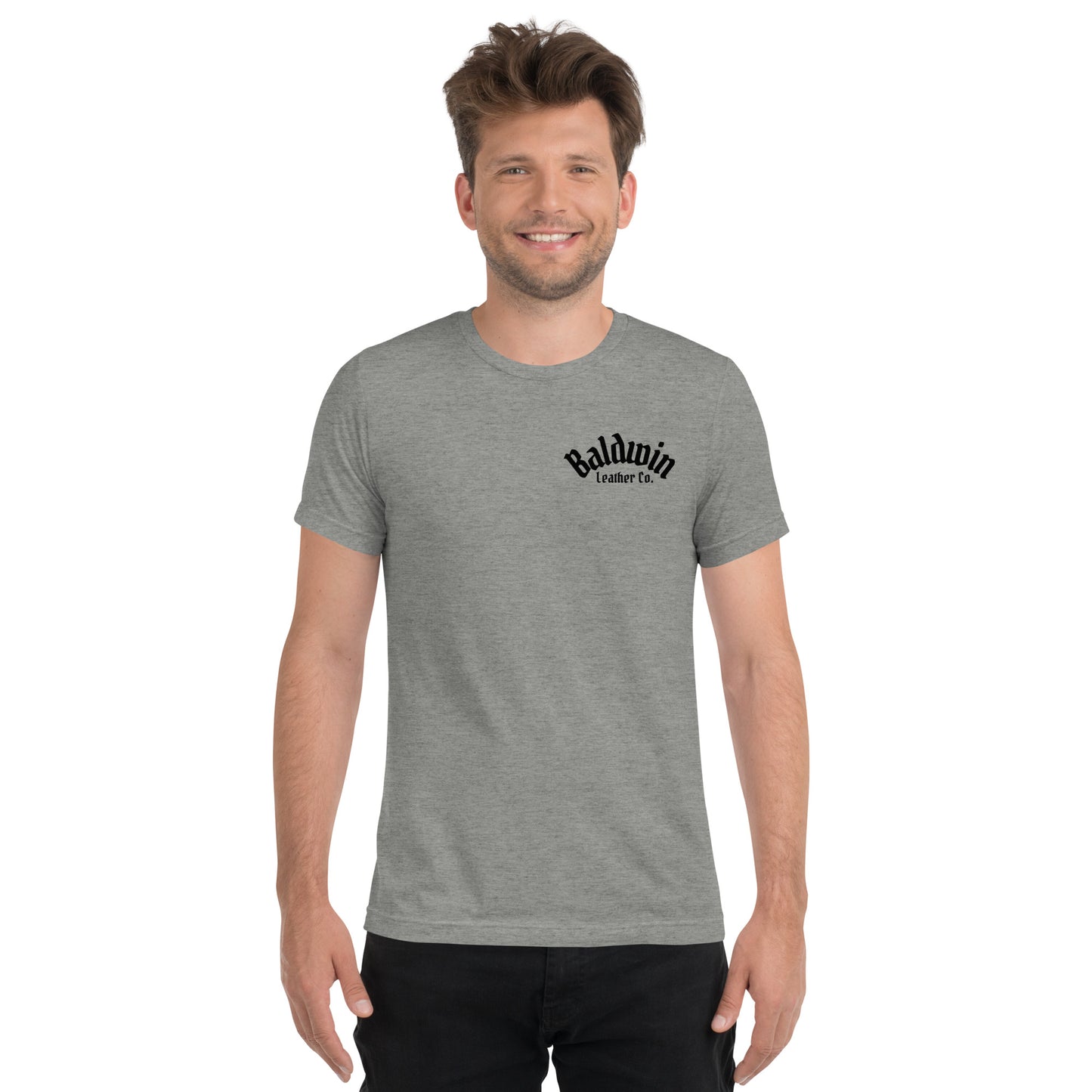 Quality Tri-Blend Short Sleeved American Flag