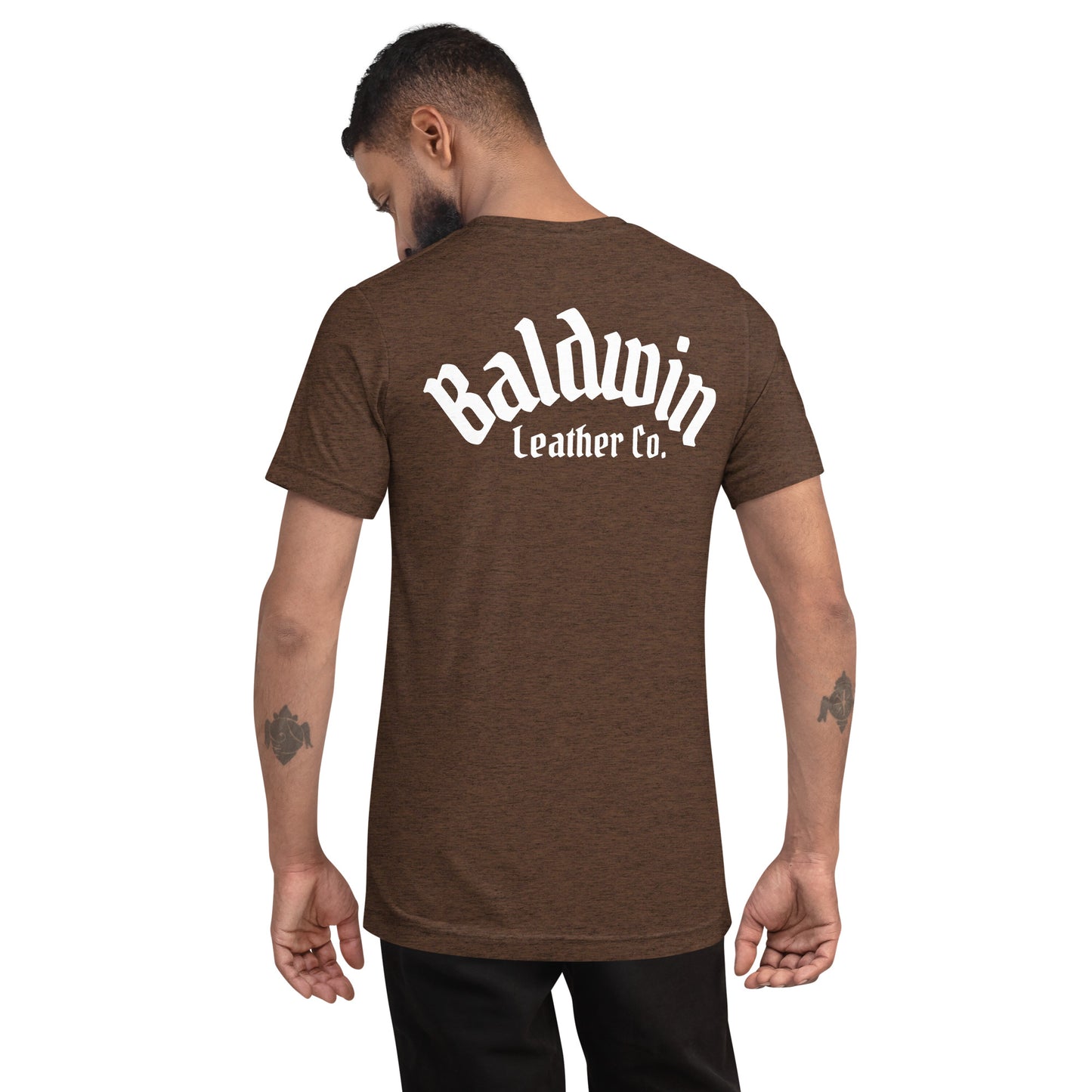 Quality Tri-Blend T-Shirt White lettering