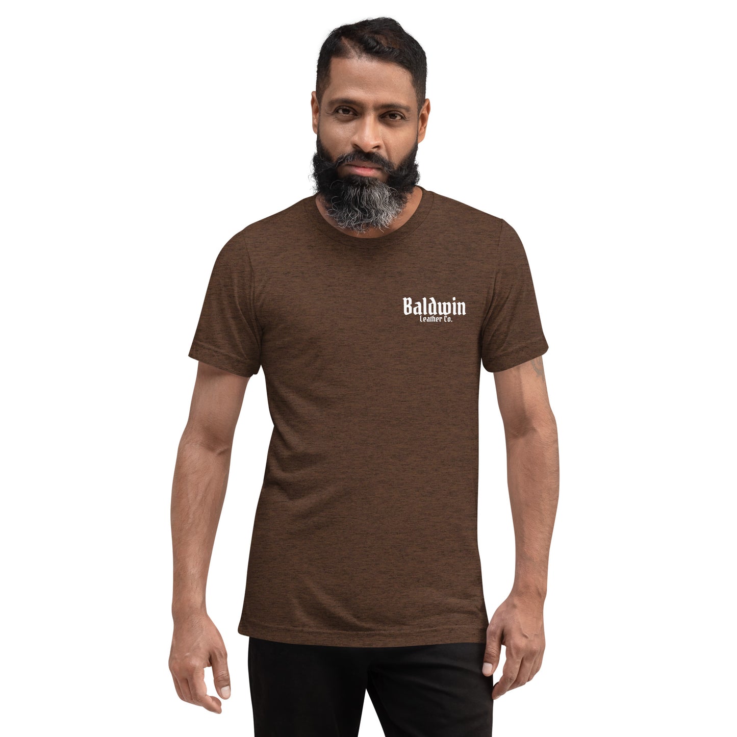 Quality Tri-Blend T-Shirt White lettering