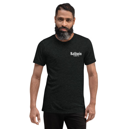 Quality Tri-Blend T-Shirt White lettering