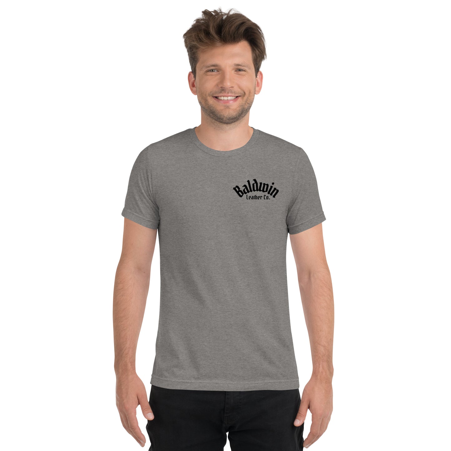 Quality Tri-Blend Short Sleeved American Flag