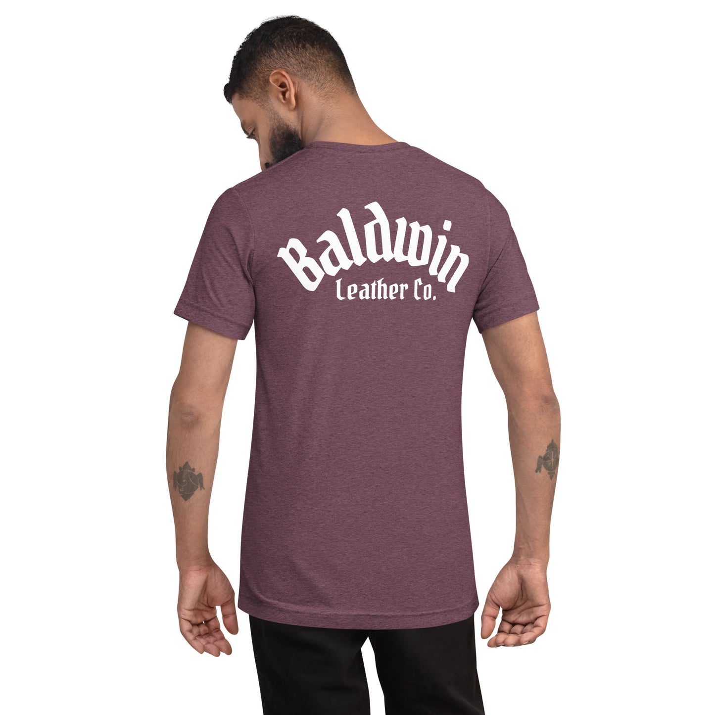 Quality Tri-Blend T-Shirt White lettering
