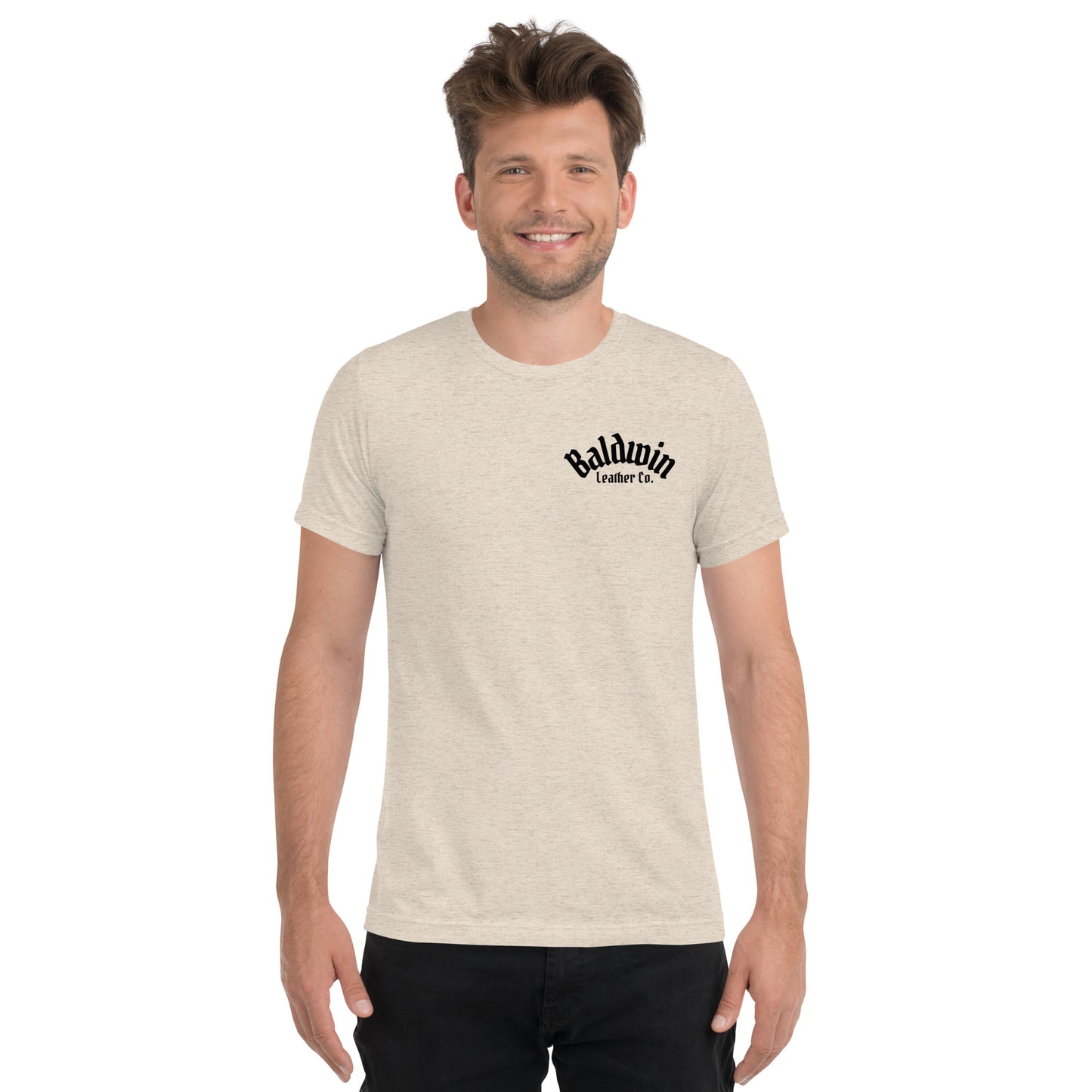 Quality Tri-Blend Short Sleeved American Flag