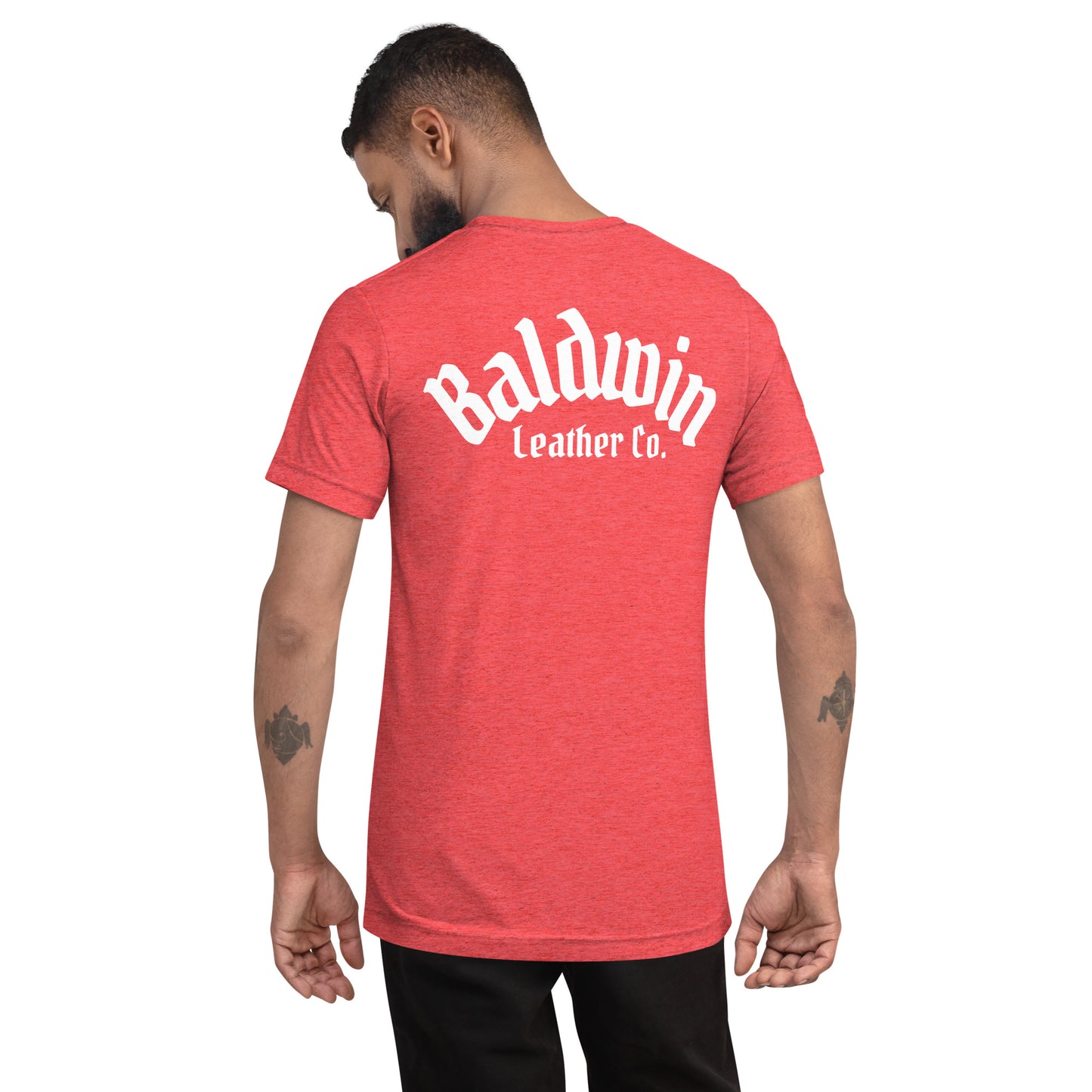 Quality Tri-Blend T-Shirt White lettering
