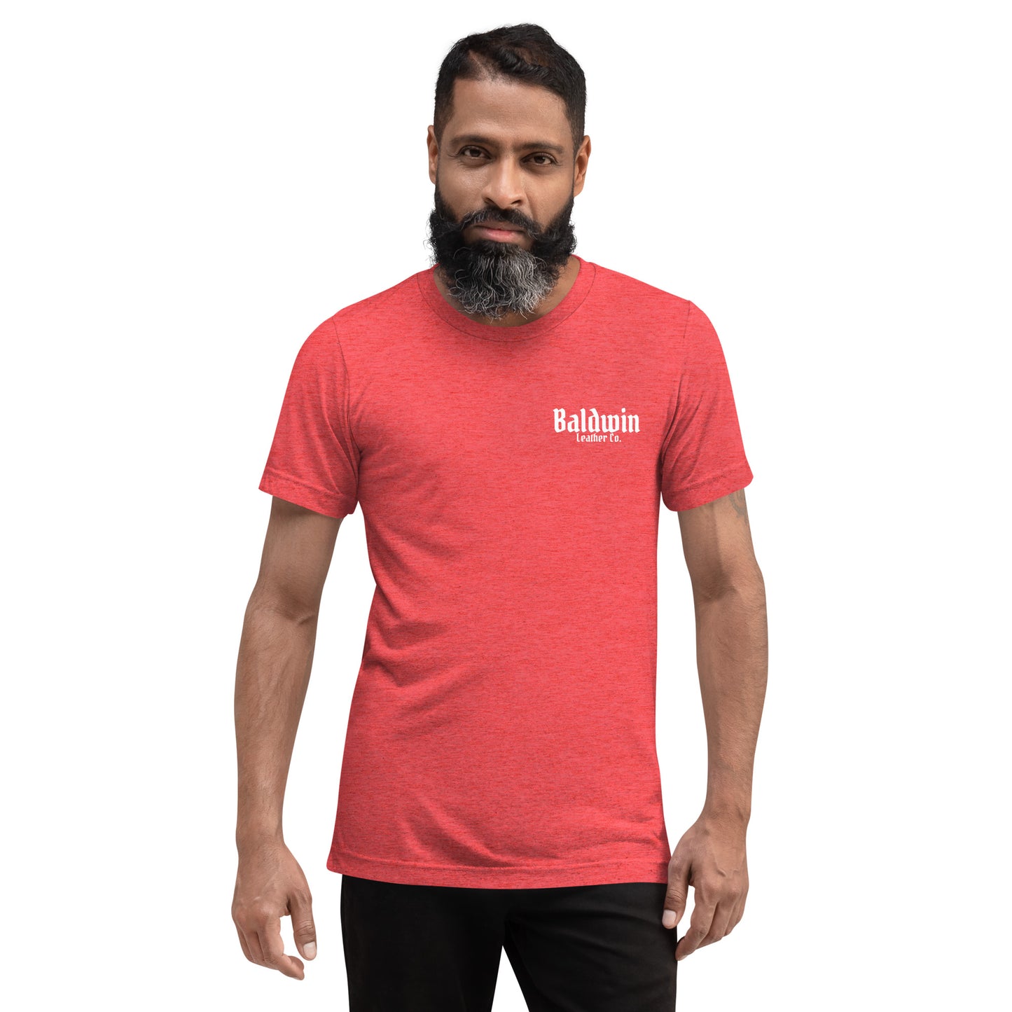 Quality Tri-Blend T-Shirt White lettering