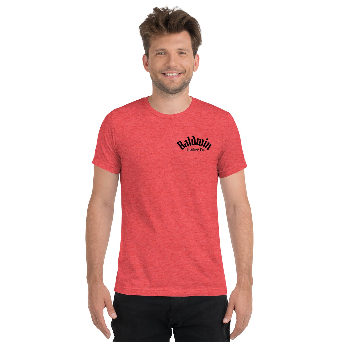Quality Tri-Blend Short Sleeved American Flag