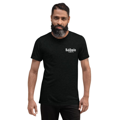 Quality Tri-Blend T-Shirt White lettering