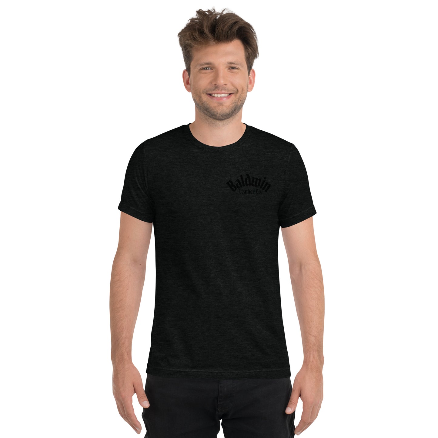 Quality Tri-Blend Short Sleeved American Flag