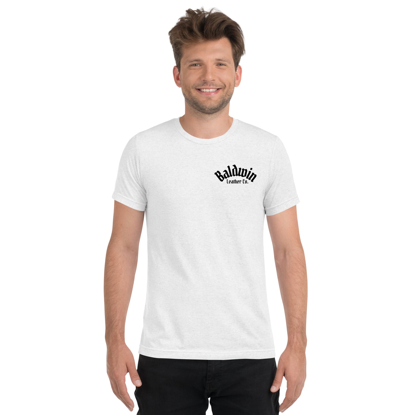 Quality Tri-Blend Short Sleeved American Flag