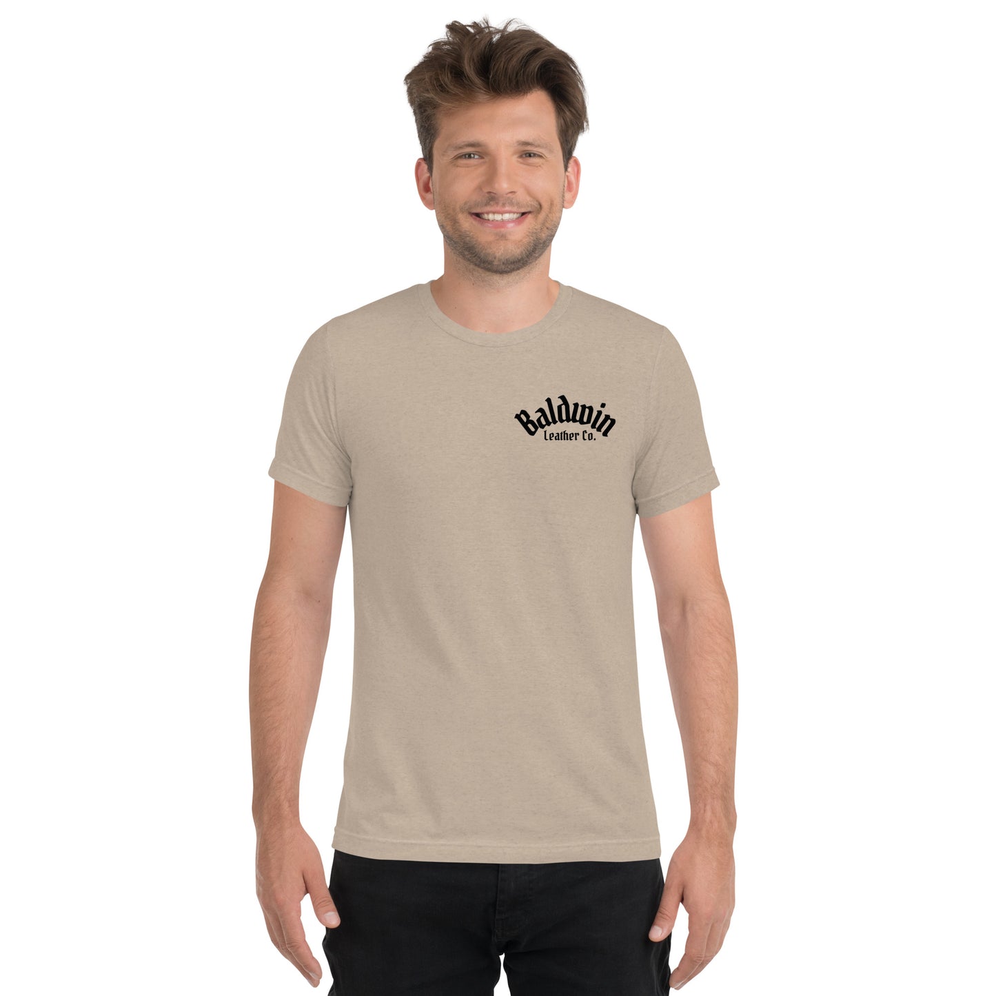 Quality Tri-Blend Short Sleeved American Flag