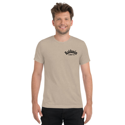 Quality Tri-Blend Short Sleeved American Flag