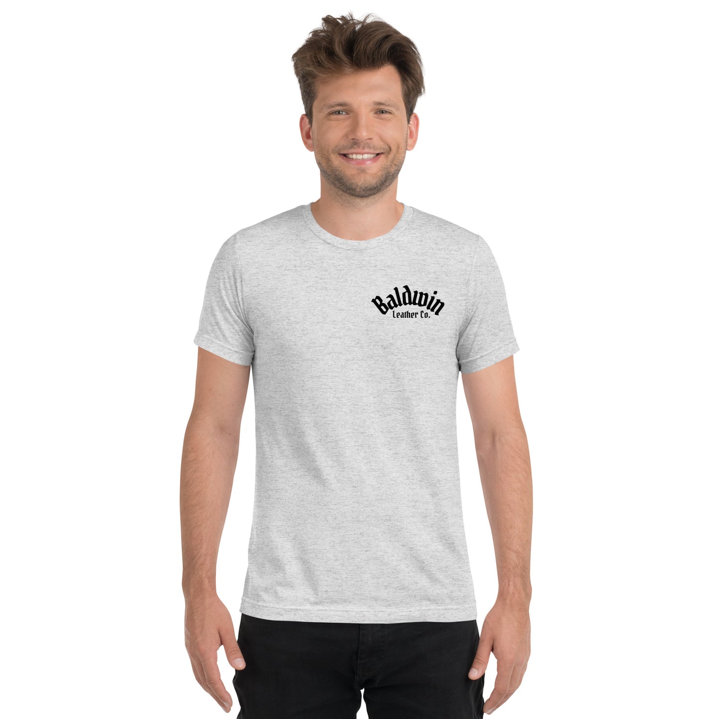 Quality Tri-Blend Short Sleeved American Flag
